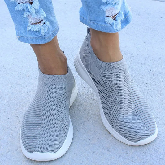 Flat Slip on Lightweight  Sneakers